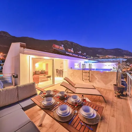 Olive View Penthouse Apartment Kalkan Exterior photo